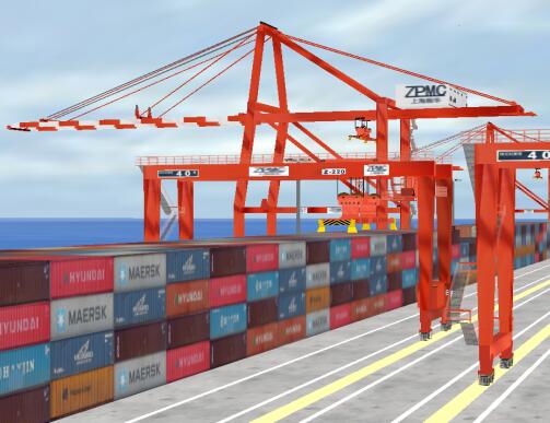 拖鏈系統應用于自動化碼頭