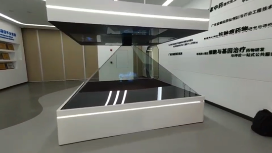 360度金字塔_生物醫(yī)藥展廳_摩拓為提供技術(shù)支持