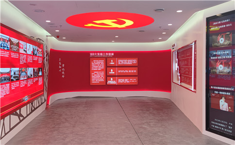 “數(shù)字噴泉”多媒體互動_多媒體展廳展示
